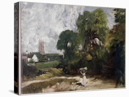 Stoke-By-Nayland (Oil on Canvas, C.1830)-John Constable-Premier Image Canvas