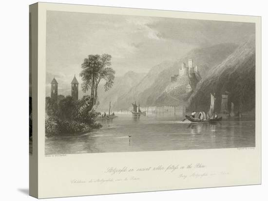 Stolzenfels, an Ancient Robber-Fortress on the Rhine-null-Premier Image Canvas