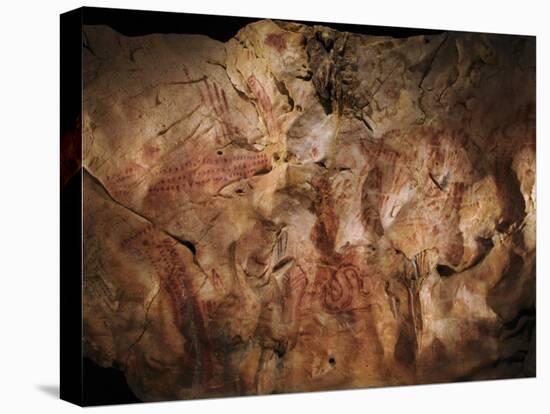 Stone-age Cave Paintings, Asturias, Spain-Javier Trueba-Premier Image Canvas