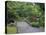 Stone Bridge and Pathway in Japanese Garden, Seattle, Washington, USA-null-Premier Image Canvas