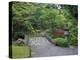 Stone Bridge and Pathway in Japanese Garden, Seattle, Washington, USA-null-Premier Image Canvas