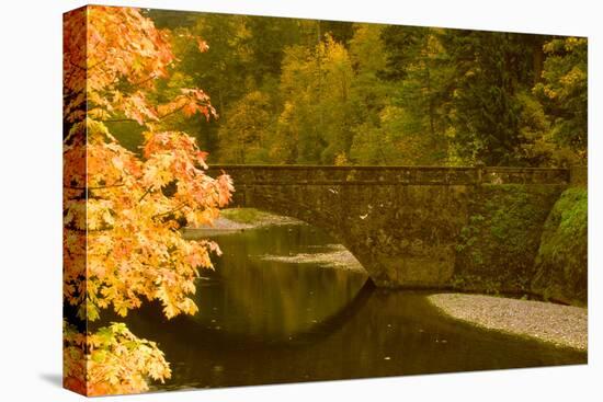 Stone Bridge-Ike Leahy-Stretched Canvas