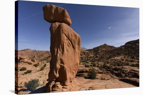 Stone formation around village of Tafraoute, Morocco, North Africa, Africa-Michal Szafarczyk-Premier Image Canvas