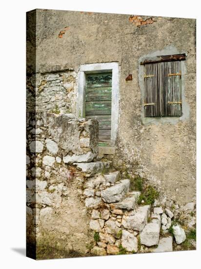 Stone House, Cres, Croatia-Russell Young-Premier Image Canvas