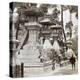 Stone Lanterns at Sumiyoshi, Osaka, Japan, 1904-Underwood & Underwood-Premier Image Canvas