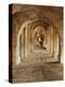 Stone Vaults and Nimbar (Pulpit) in Prayer Hall of Jami Masjid, Mandu, Madhya Pradesh State, India-Richard Ashworth-Premier Image Canvas