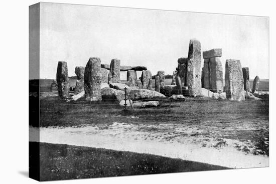 Stonehenge after Restoration, C1920-null-Premier Image Canvas