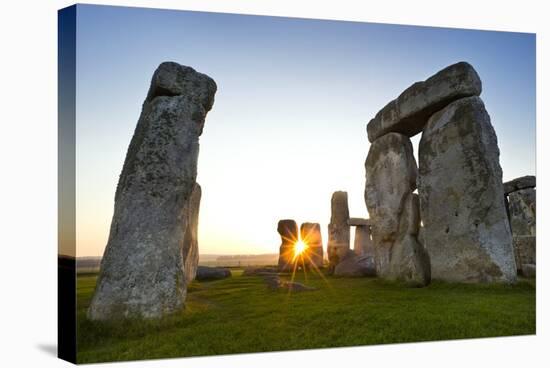 Stonehenge At Sunrise-null-Premier Image Canvas