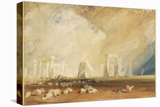 Stonehenge During a Storm-J. M. W. Turner-Premier Image Canvas