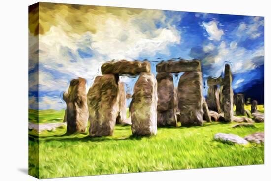 Stonehenge - In the Style of Oil Painting-Philippe Hugonnard-Premier Image Canvas