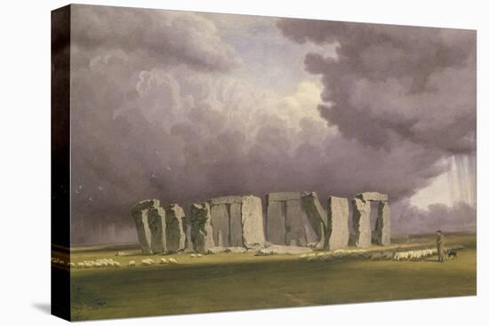 Stonehenge: Stormy Day, 1846-J. M. W. Turner-Premier Image Canvas