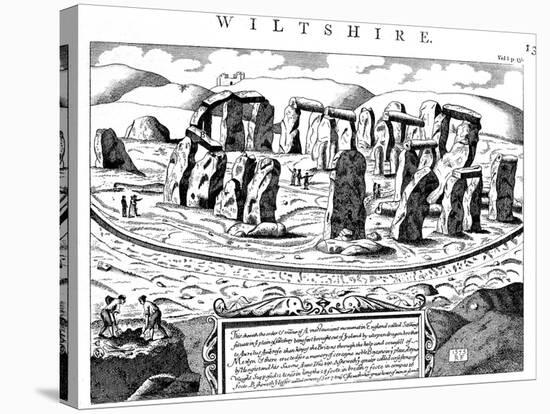 Stonehenge, Wiltshire, 18th Century-null-Premier Image Canvas