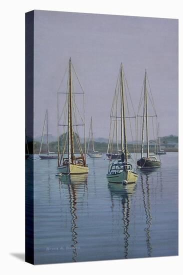 Stonington Sail Boats-Bruce Dumas-Premier Image Canvas