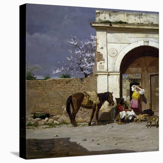 Stop in Sardinia-Giovanni Battista Tiepolo-Premier Image Canvas