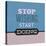 Stop Wishing Start Doing 1-Lorand Okos-Stretched Canvas