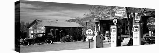Store with a Gas Station on the Roadside, Route 66, Hackenberry, Arizona, USA-null-Premier Image Canvas