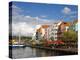 Stores on Handelskade, Punda District, Willemstad, Curacao, Netherlands Antilles, West Indies-Richard Cummins-Premier Image Canvas