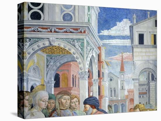Stories of St. Augustine, 1465-Benozzo Gozzoli-Premier Image Canvas