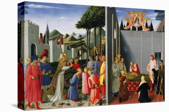 Stories of St Nicholas-Fra Angelico-Premier Image Canvas