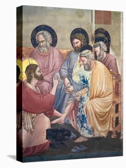 Stories of the Passion the Washing of the Feet-Giotto di Bondone-Premier Image Canvas