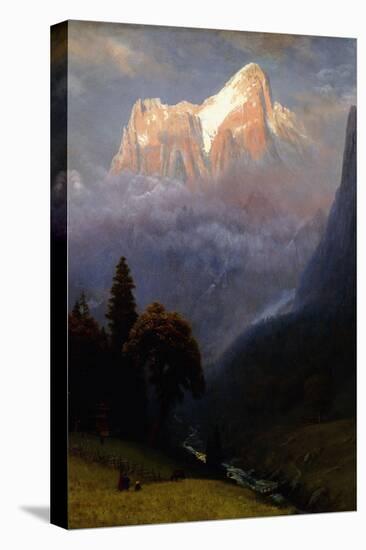 Storm Among the Alps, C.1856-Albert Bierstadt-Premier Image Canvas