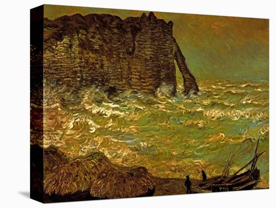 Storm at Etretat, 1883-Claude Monet-Premier Image Canvas