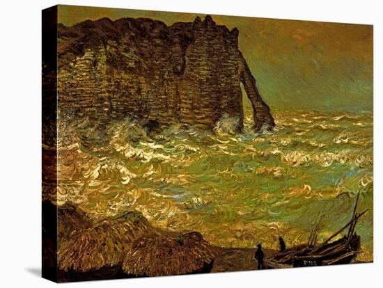 Storm at Etretat, 1883-Claude Monet-Premier Image Canvas