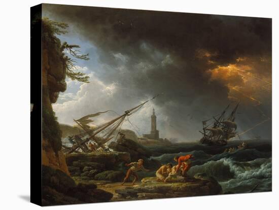 Storm at Sea-Claude Joseph Vernet-Premier Image Canvas