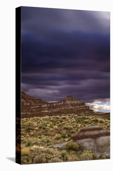 Storm Clouds Move Over The Sandstone Desert Formations Near Page, Arizona-Jay Goodrich-Premier Image Canvas