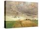 Storm in Delft-Fritz Thaulow-Premier Image Canvas