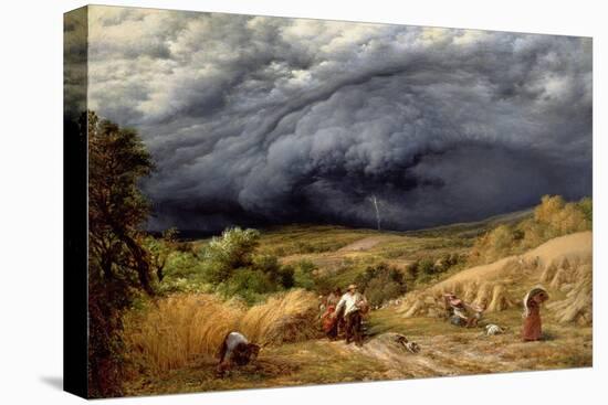 Storm in Harvest, 1856-John Linnell-Premier Image Canvas