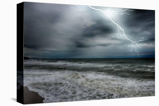Storm on the Sea-null-Stretched Canvas