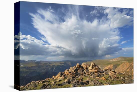 Storm over Beartooth Mountains, Montana.-Alan Majchrowicz-Premier Image Canvas