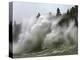 Storm Waves on Lake Superior Crashing on Minnesota Shoreline-Layne Kennedy-Premier Image Canvas