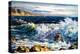 Storm Waves On Seacoast-balaikin2009-Stretched Canvas