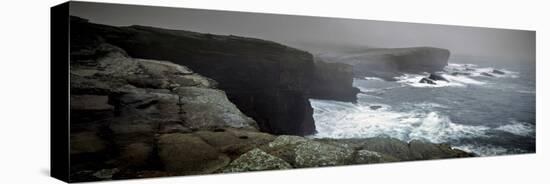 Storms Raging over Yesnaby Coastline, Orkney Islands, Scotland-null-Premier Image Canvas