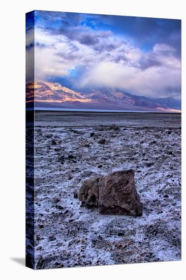 Stormy Scene at Devil's Golfcourse Death Valley National Park, California-Vincent James-Premier Image Canvas