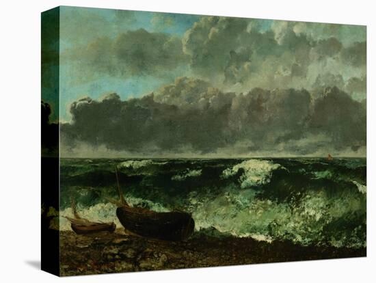 Stormy Sea (The Wave), 1870-Gustave Courbet-Premier Image Canvas