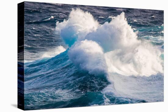 Stormy waves off the East Oahu coast, Hawaii-Mark A Johnson-Premier Image Canvas