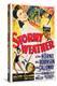 Stormy Weather, Swedish Movie Poster, 1943-null-Stretched Canvas