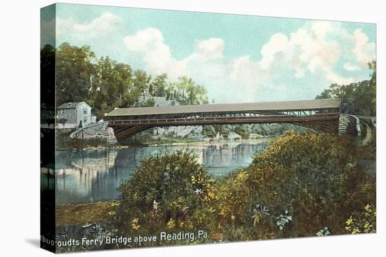 Stoudts Ferry Bridge, Reading-null-Stretched Canvas