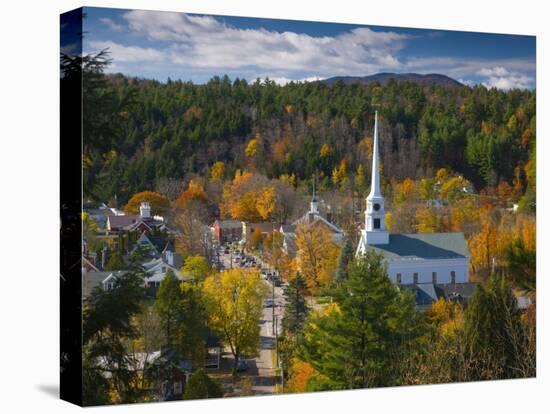 Stowe, Vermont, USA-Alan Copson-Premier Image Canvas