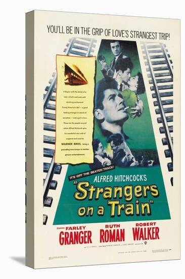 Strangers on a Train 1951-null-Premier Image Canvas