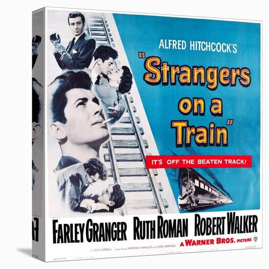 Strangers on a Train, 1951-null-Stretched Canvas