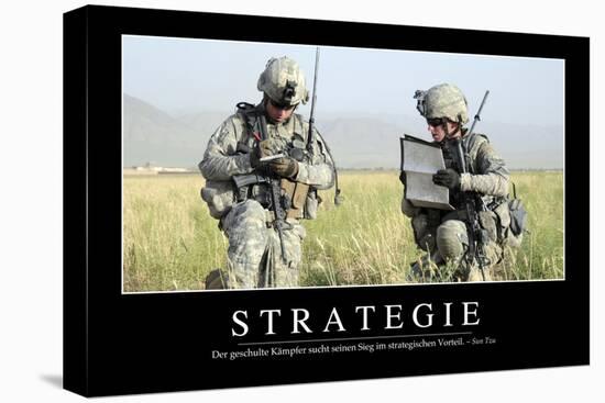 Strategie: Motivationsposter Mit Inspirierendem Zitat-null-Premier Image Canvas