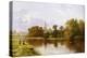 Stratford on Avon from the River-Arthur Bevan Collier-Premier Image Canvas