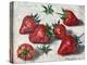 Strawberries 2019 (oil)-Tilly Willis-Premier Image Canvas