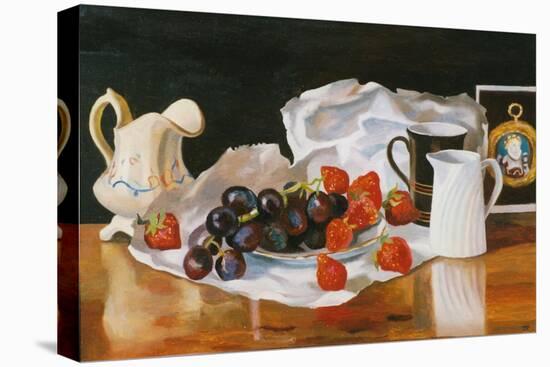 Strawberries and Cream, 2004-Terry Scales-Premier Image Canvas