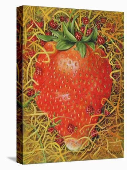 Strawberry in Straw, 1998-E.B. Watts-Premier Image Canvas