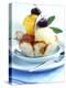 Strawberry, Mango and Lemon Sorbet in a Pastry Shell-Alena Hrbkova-Premier Image Canvas